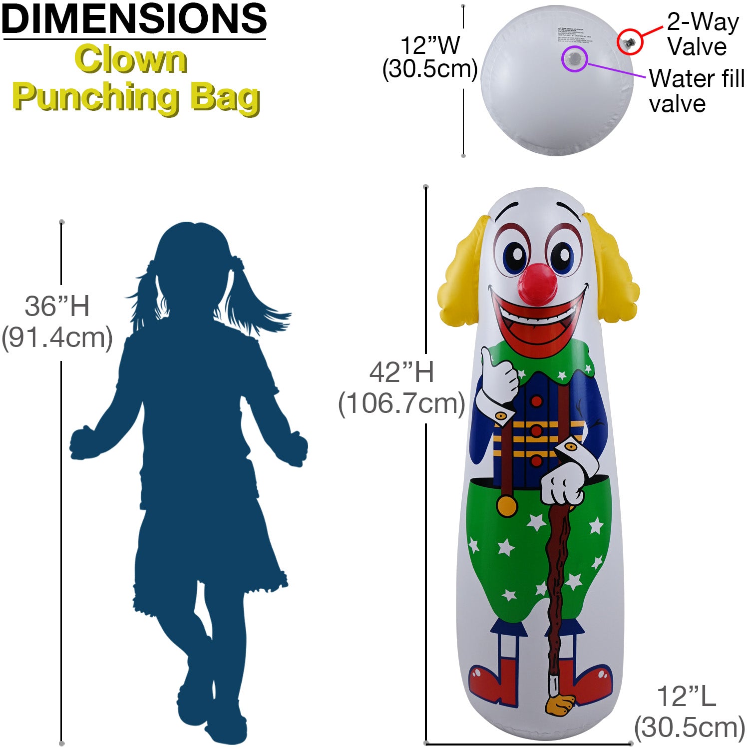 Clown  Punching Bag🌟