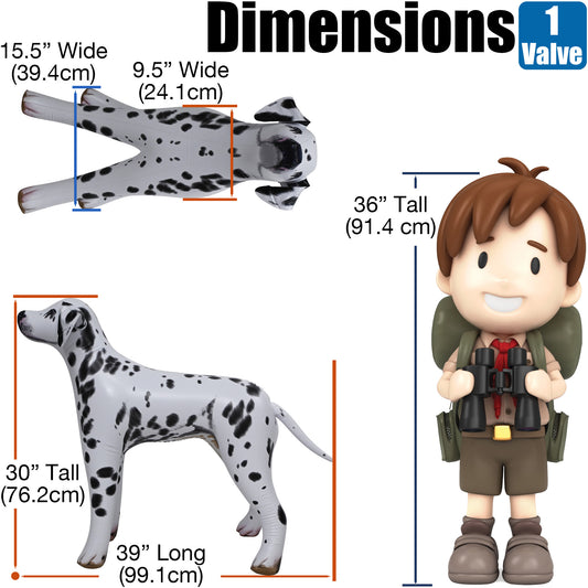 Inflatable Dalmatian Dog