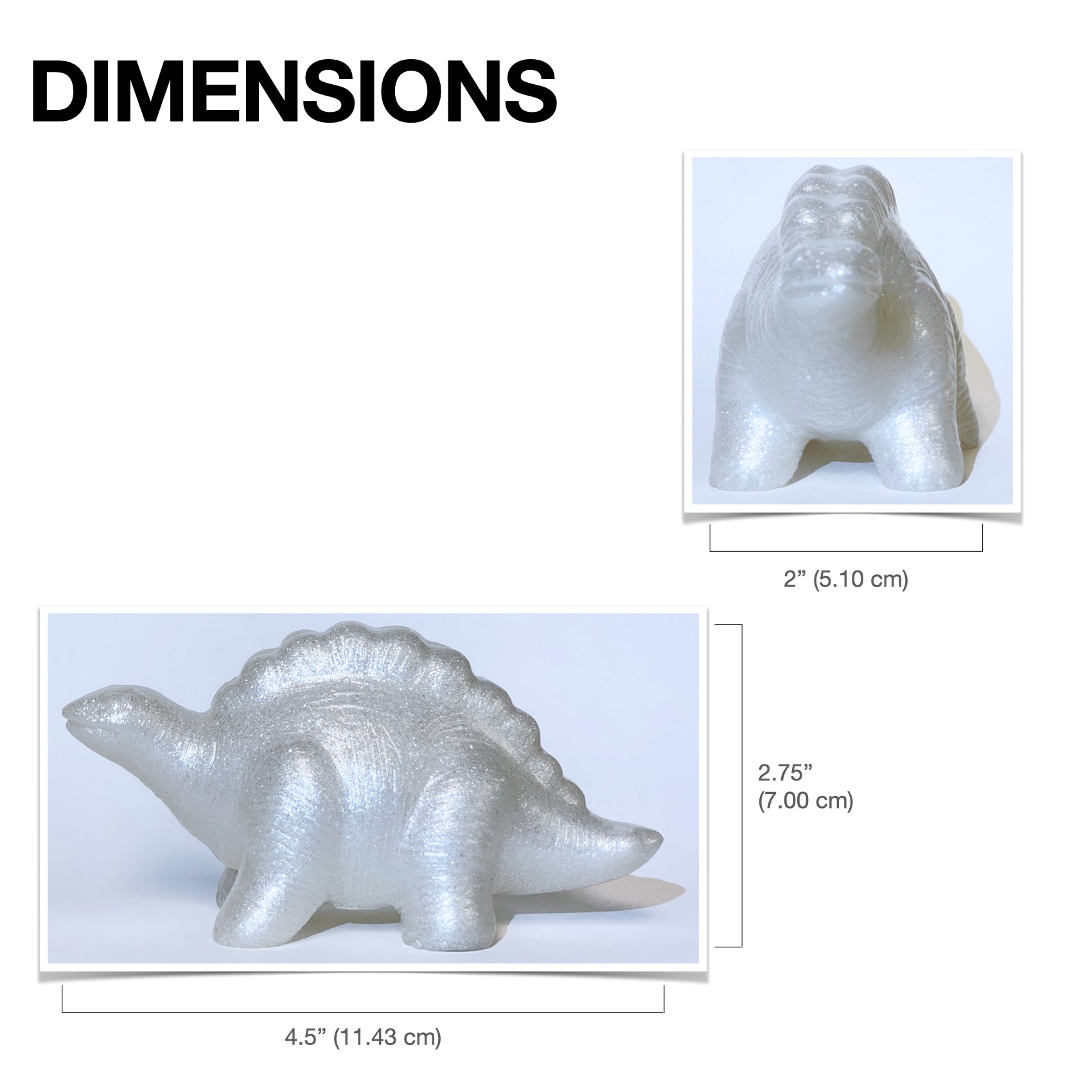 Dinosaur Figure Set - Pearlscent Multicolor