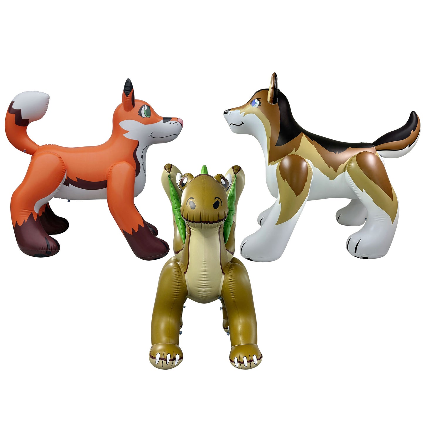 🐉🦊🐺 G&G Dragon, Wolf & Fox Bundle - 3 striking inflatable designs that deliver a unique visual impact and collectible experience.