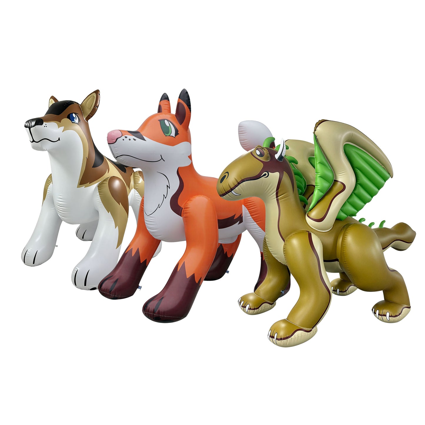 🐉🦊🐺 G&G Dragon, Wolf & Fox Bundle - 3 striking inflatable designs that deliver a unique visual impact and collectible experience.