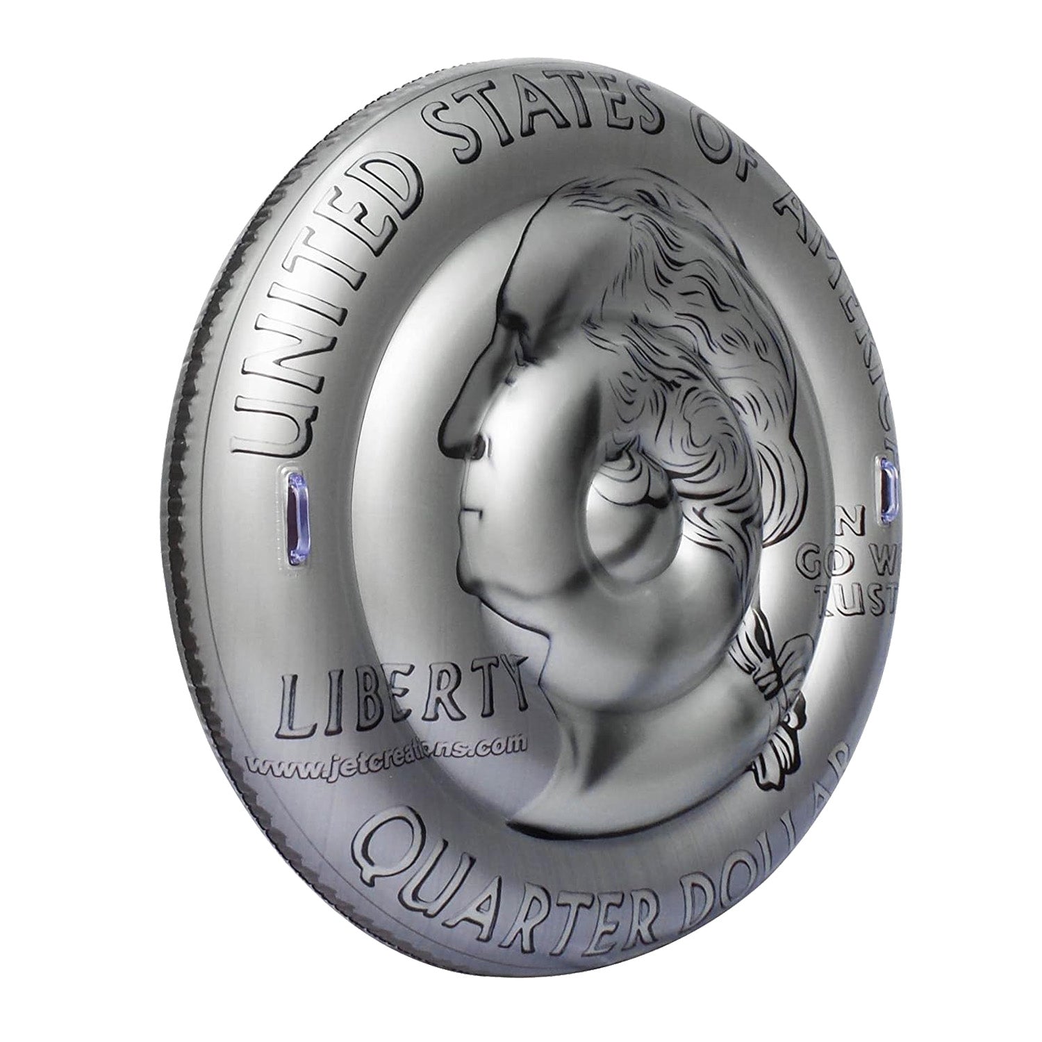 ⛱️ BIG MONEY U.S. Quarter Pool Float - 60 inch [FUN-COIN25]
