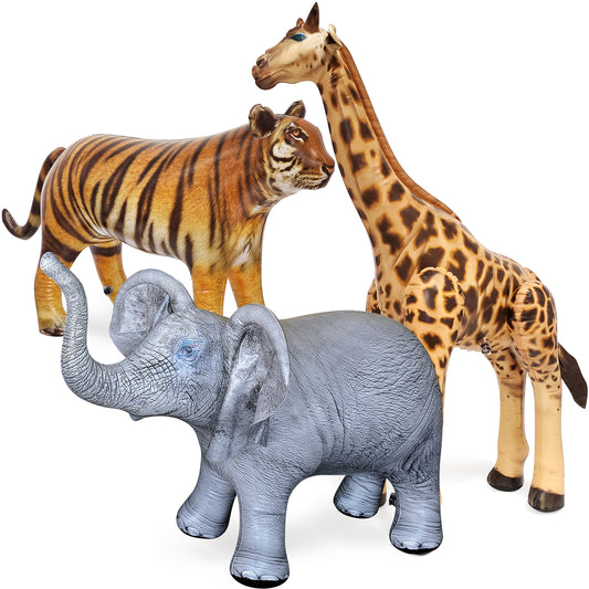 JC-GET3 - Giraffe, Elephant, Tiger