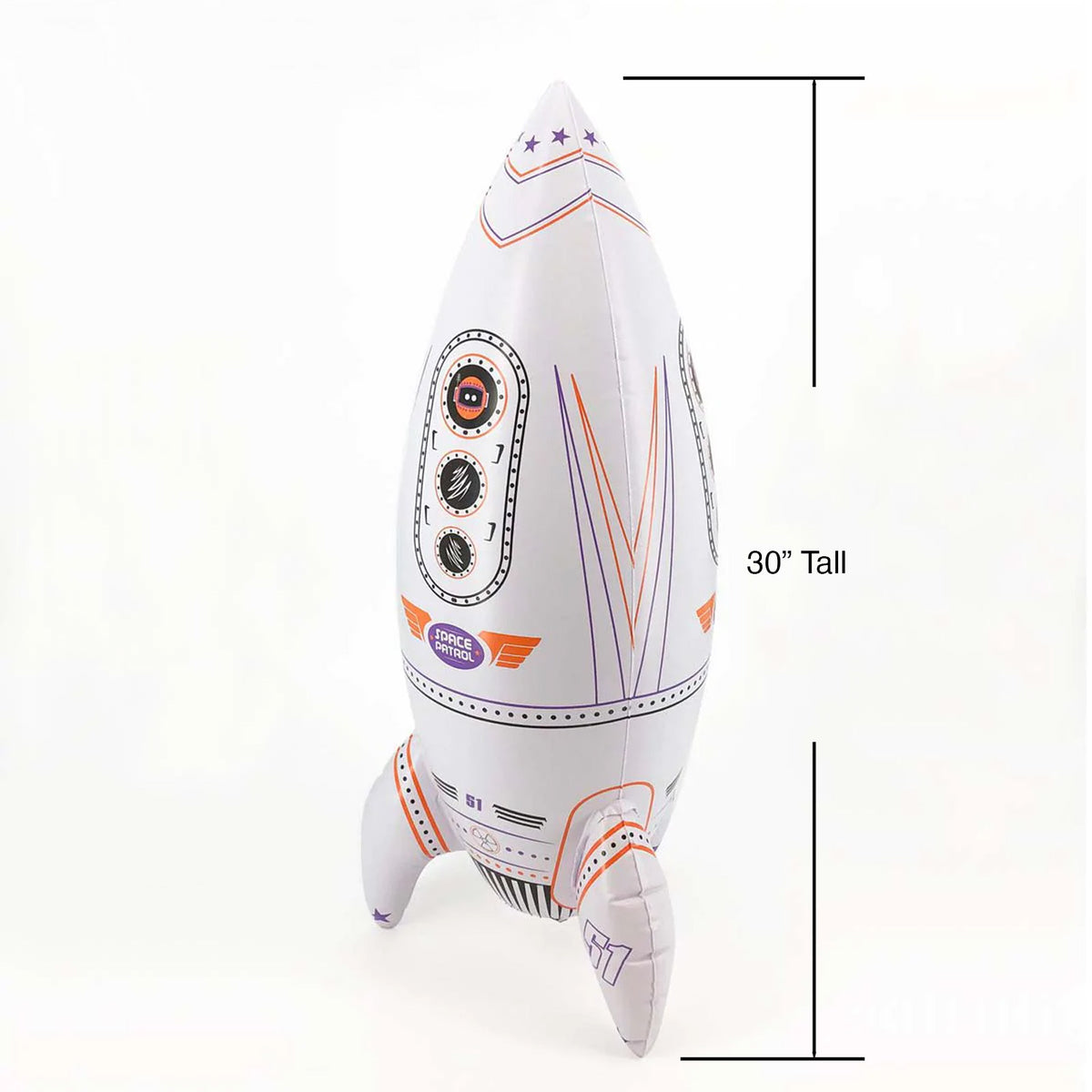 Green Inflatable Rocket Inflatable Giant Rocket – Jet Creations Inc.