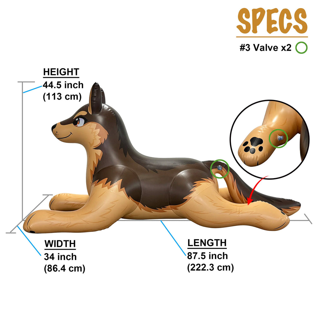 German Shepherd 88” Long (B-Grade)