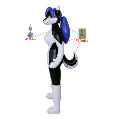 Holly Husky - 72inch (183cm) Tall