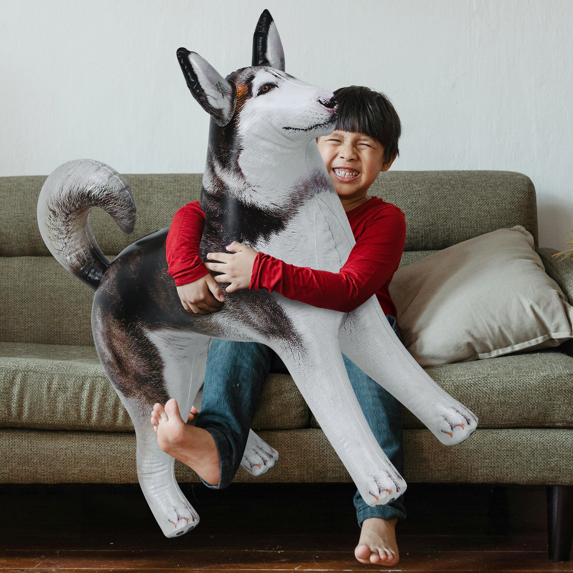 🐕 Inflatable Husky