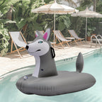 🛷 Aurora Husky Ride-On Float, 38 INCH LONG [FUN-HUSKY38W]