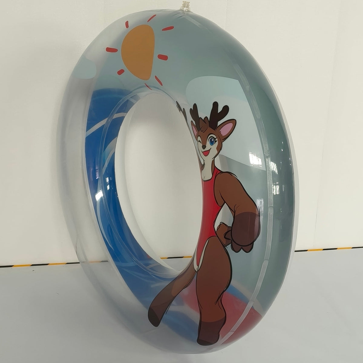 48 INCH Inflatable Deluxe Loop Willow the Doe Pattern  (B-Grade)