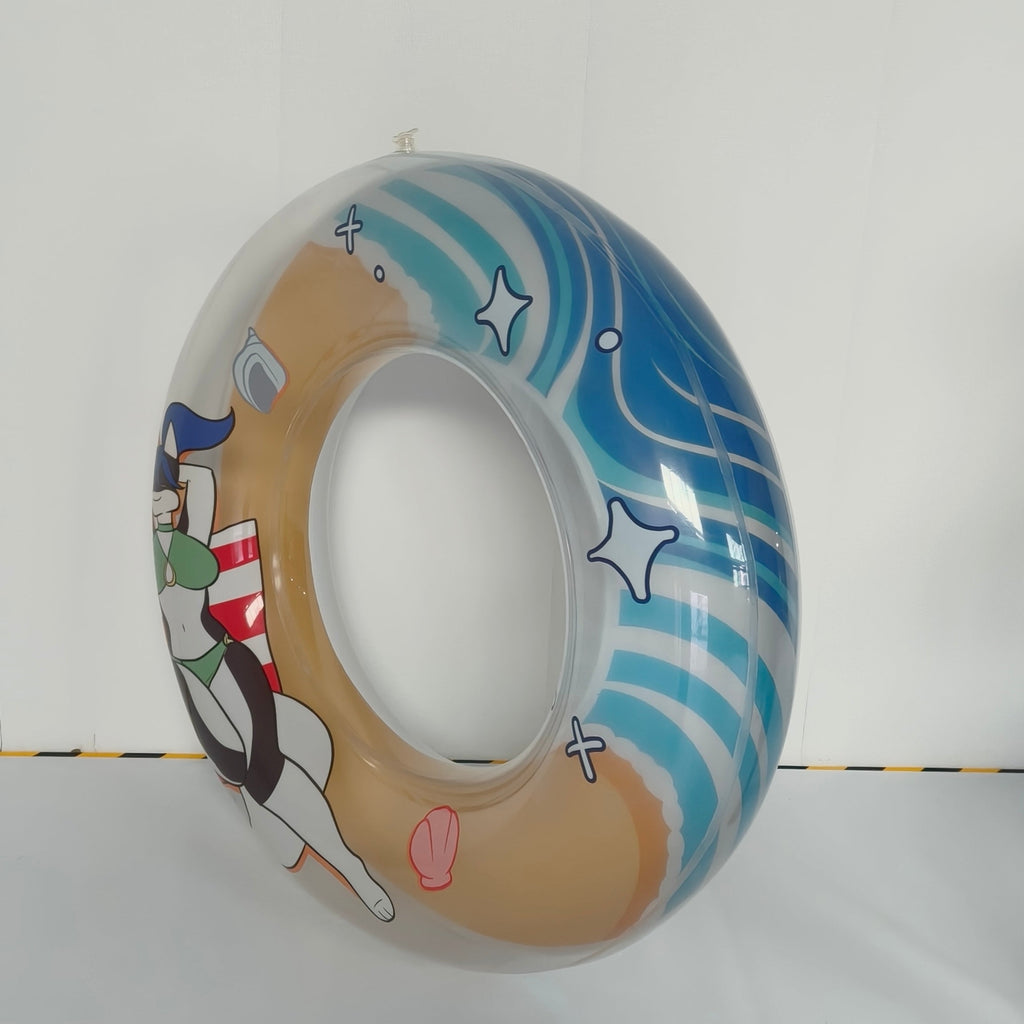 48 INCH Inflatable Deluxe Loop Holly Husky Patter