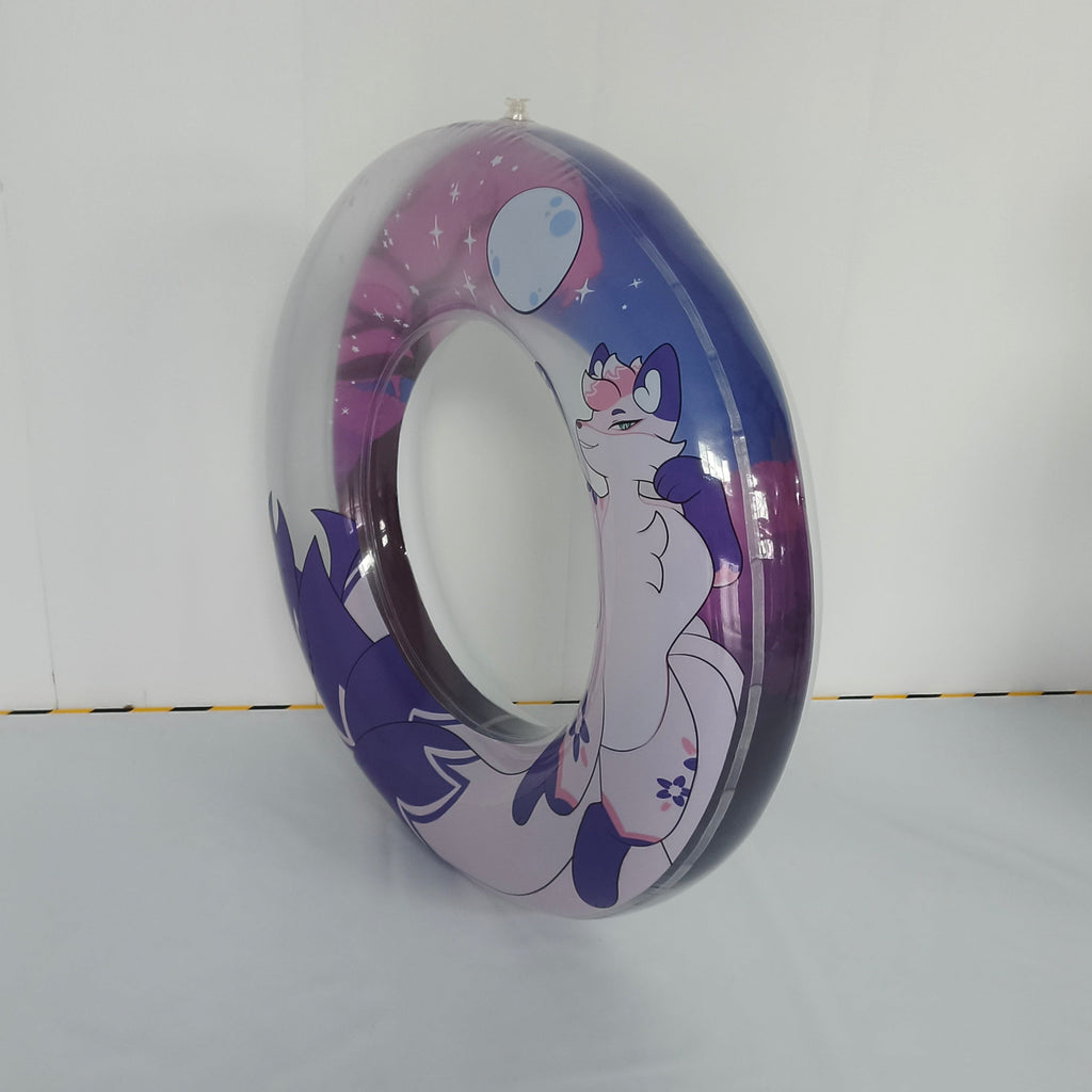 48 INCH Inflatable Deluxe Loop Kitsune Fox Pattern
