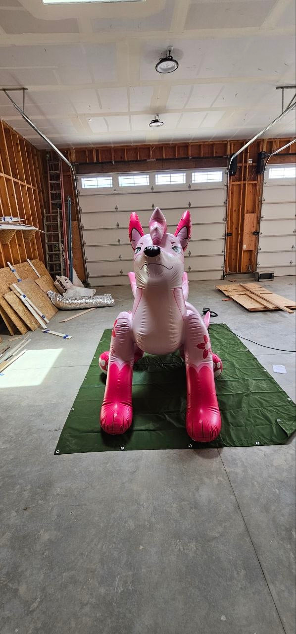 Kitsune Nine-Tailed Fox: 89" Tall Deluxe PVC Trim