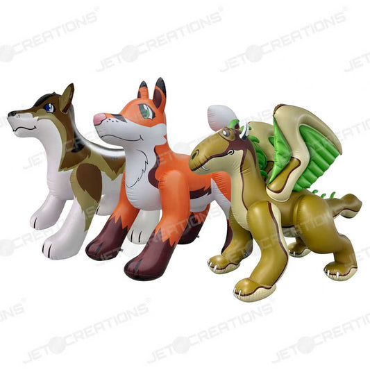 🐉🦊🐺 G&G Dragon, Wolf & Fox Bundle - 3 striking inflatable designs that deliver a unique visual impact and collectible experience.