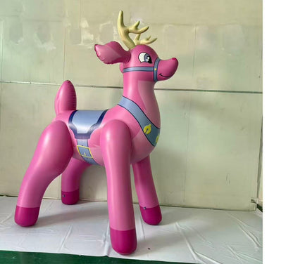 🦌 Blue Astrid Deer & Pink Buckey Deer –  Combo Set (Only 5 Sets Available)