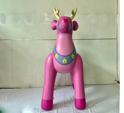 🦌 Blue Astrid Deer & Pink Buckey Deer –  Combo Set (Only 5 Sets Available)