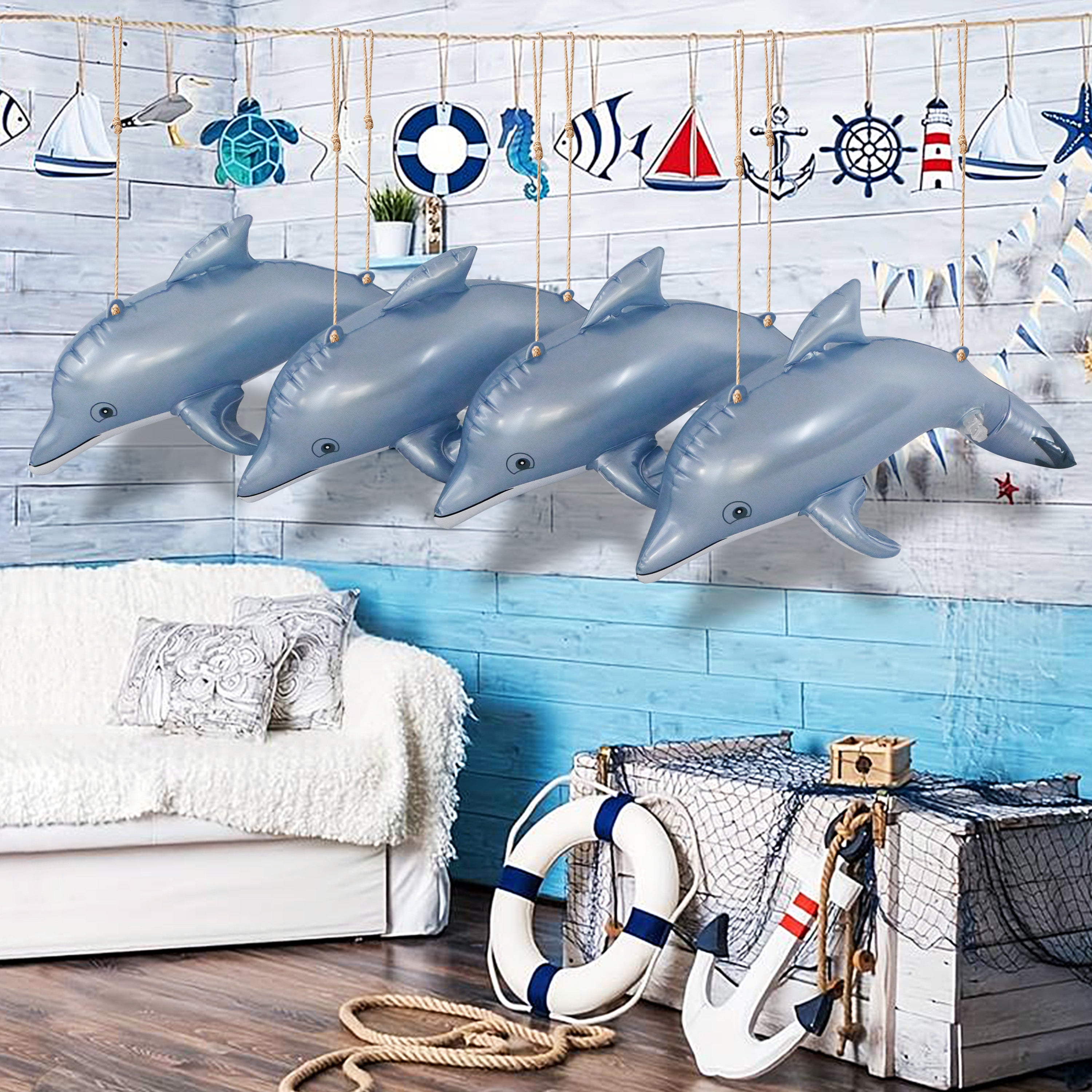 JC-DOL4 _ 4-pack Dolphin Bundle - Decor