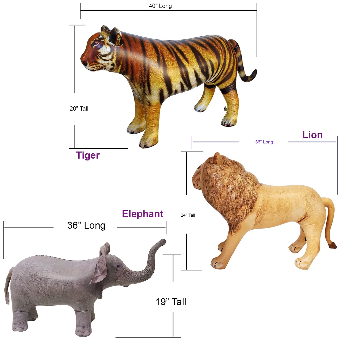 JC-LTE Animals Bundle - Size