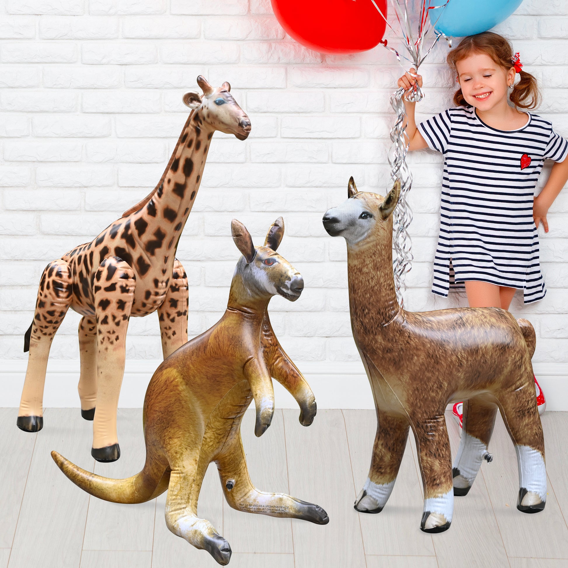 JC-KGA - Kangaroo, Giraffe, Alpaca - Decor