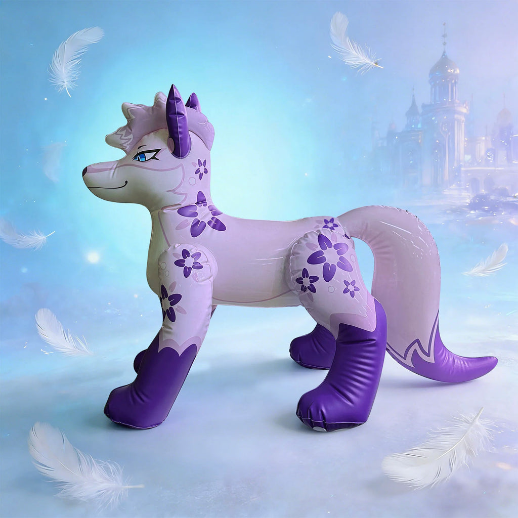 4’ TPU Inflatable Standing Kitsune Fox