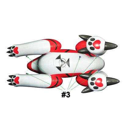 48" Long Mini Red Dragon