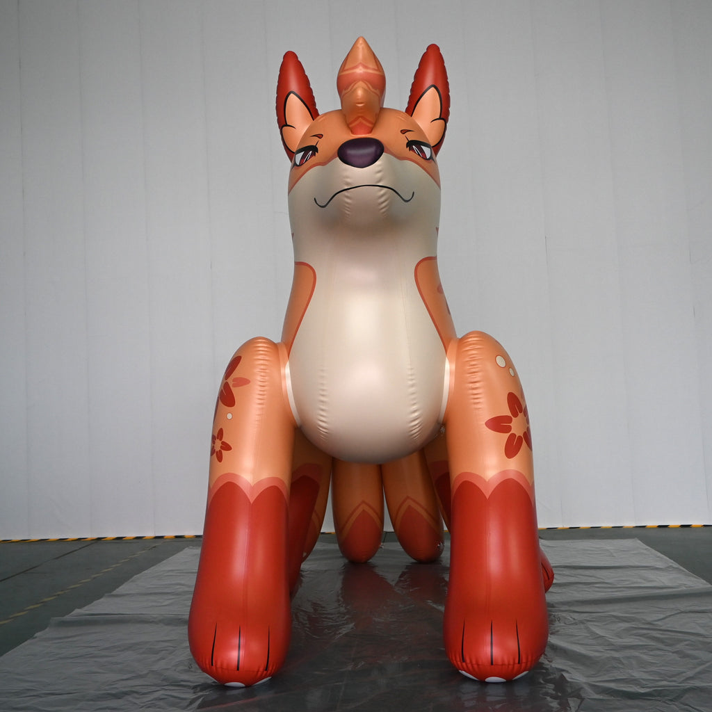 Kitsune Nine-Tailed Fox: 89" Tall Deluxe PVC Trim