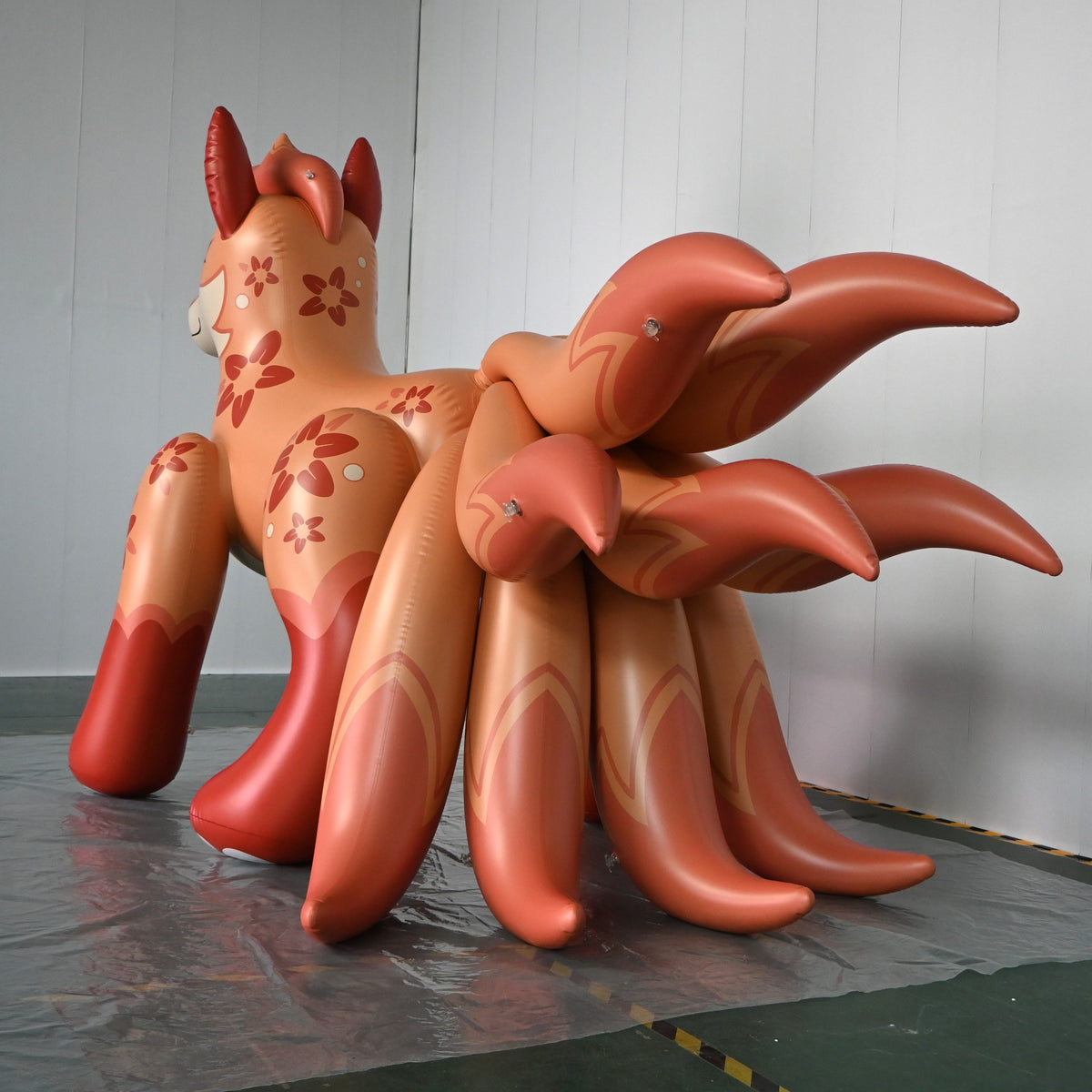 Kitsune Nine-Tailed Fox: 89" Tall Deluxe PVC Trim
