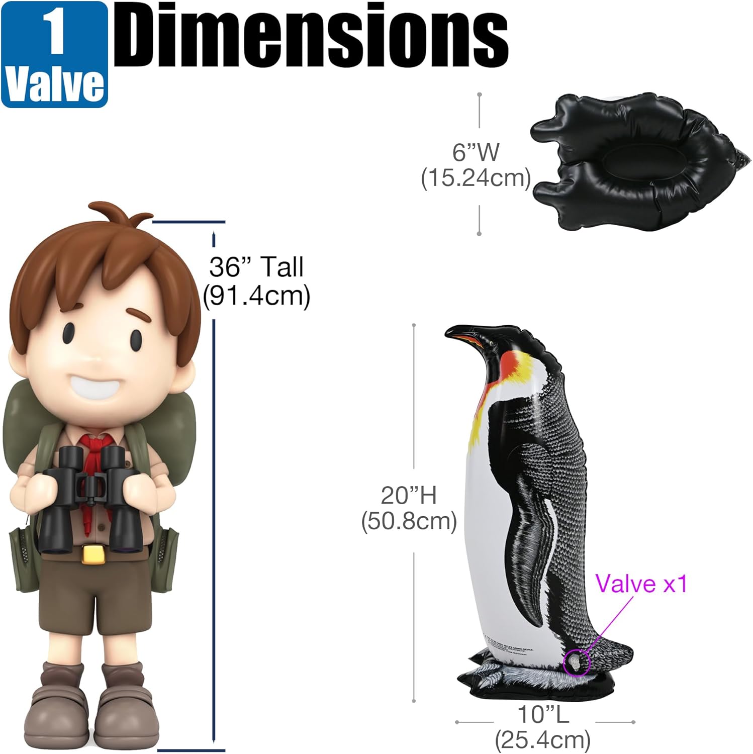 🐧 Inflatable Penguin