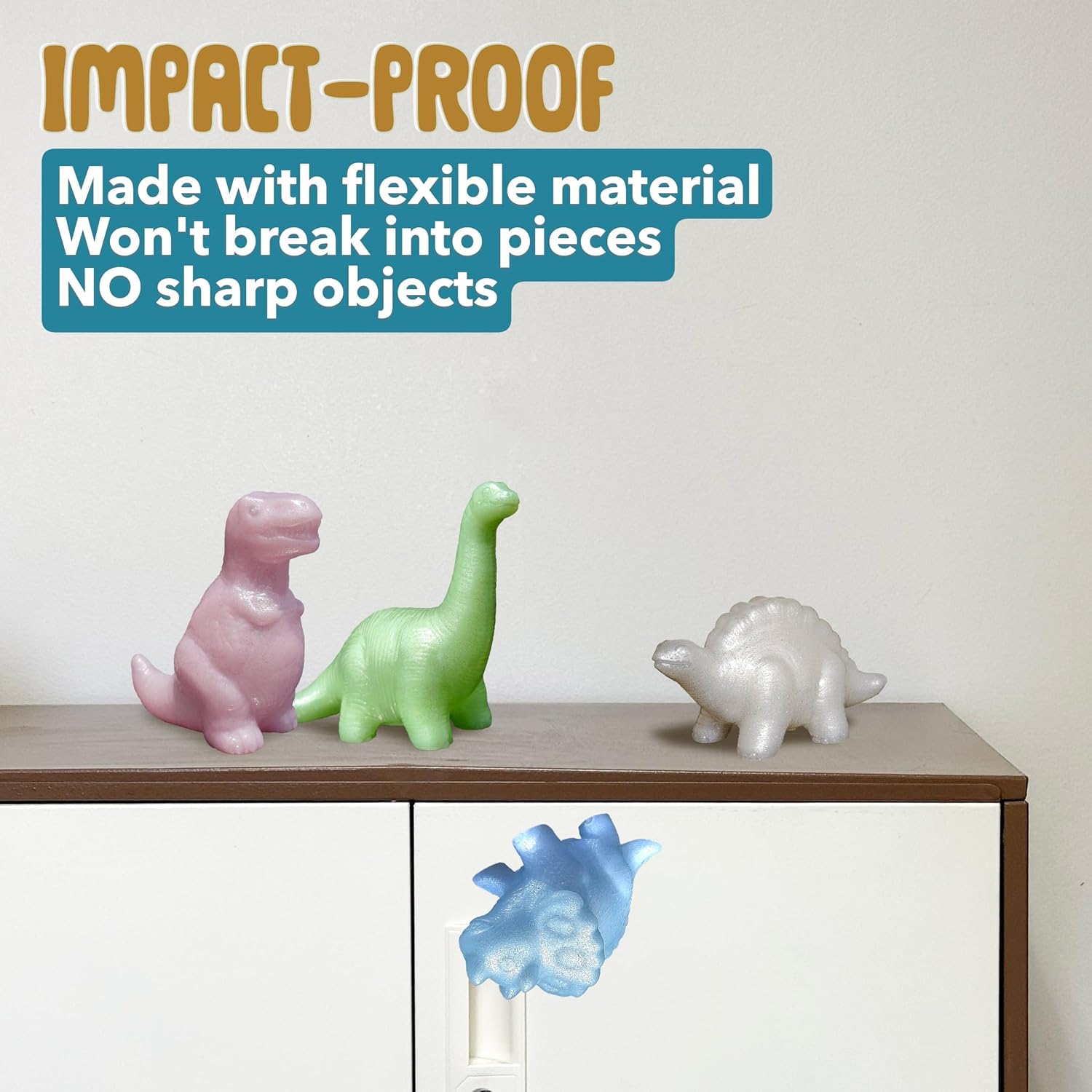 🦖 Dinosaur Figure Set - Pearlscent Multicolor