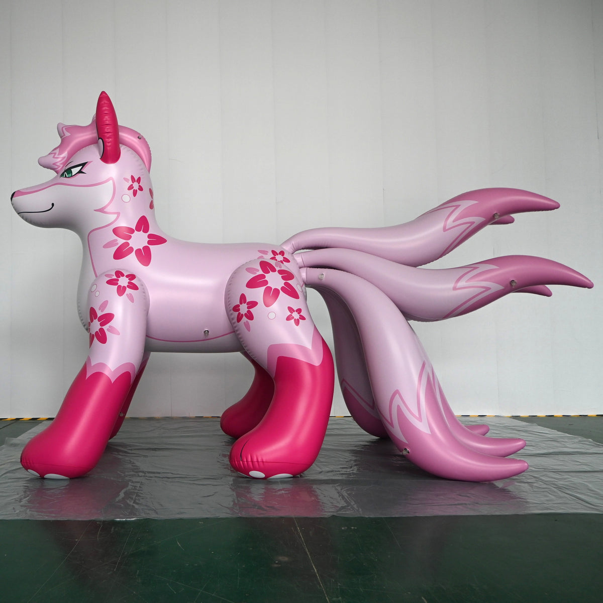 Kitsune Nine-Tailed Fox: 89" Tall Deluxe PVC Trim