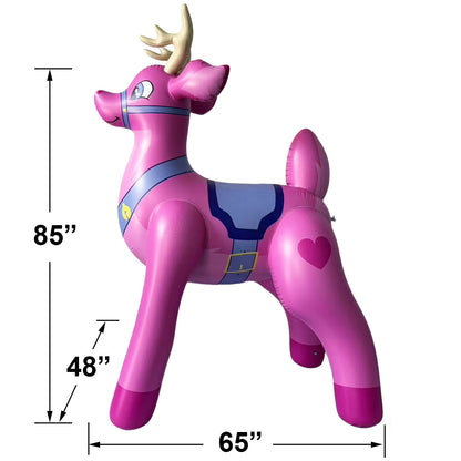 🎀Pink Buckey Deer - 84inch (213cm) Tall. The Iconic Deer Is Back🎀