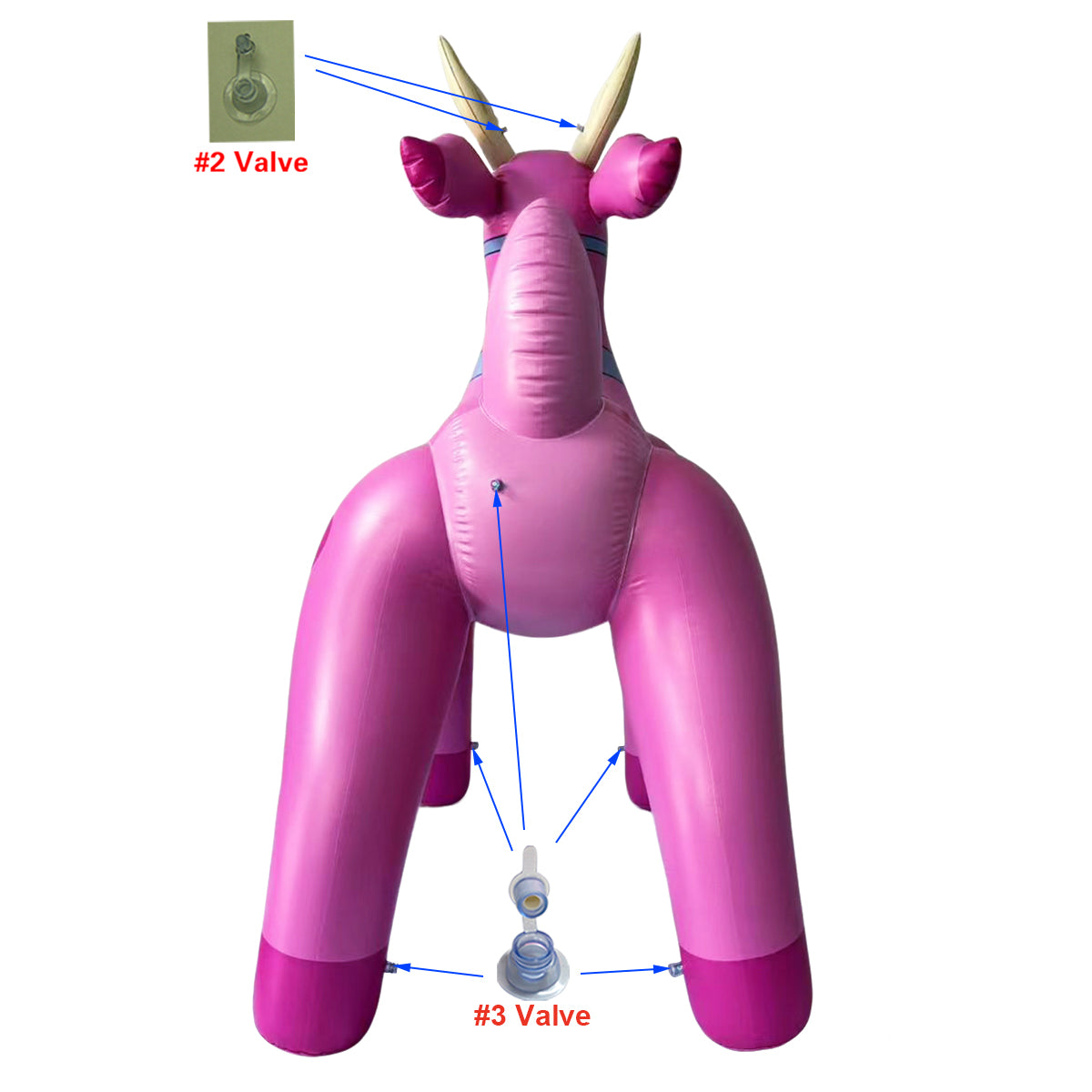 🎀Pink Buckey Deer - 84inch (213cm) Tall. The Iconic Deer Is Back🎀