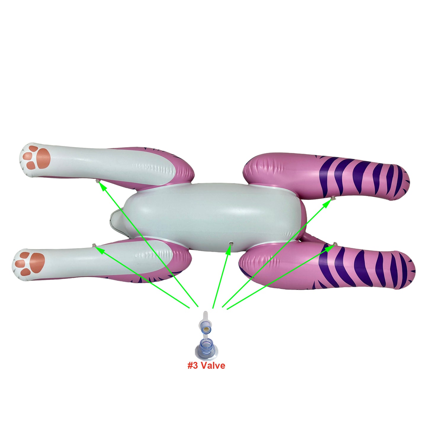 🐯Tiger / Puma / Leopard - 120inch (3meter) Long *4 DESIGNS*