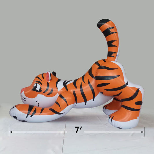 7’ Long Pouncing Tiger