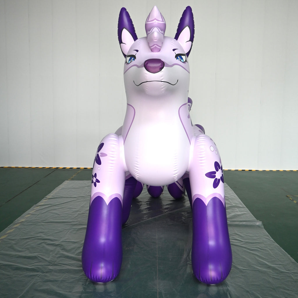 Kitsune Nine-Tailed Fox: 89" Tall Deluxe PVC Trim