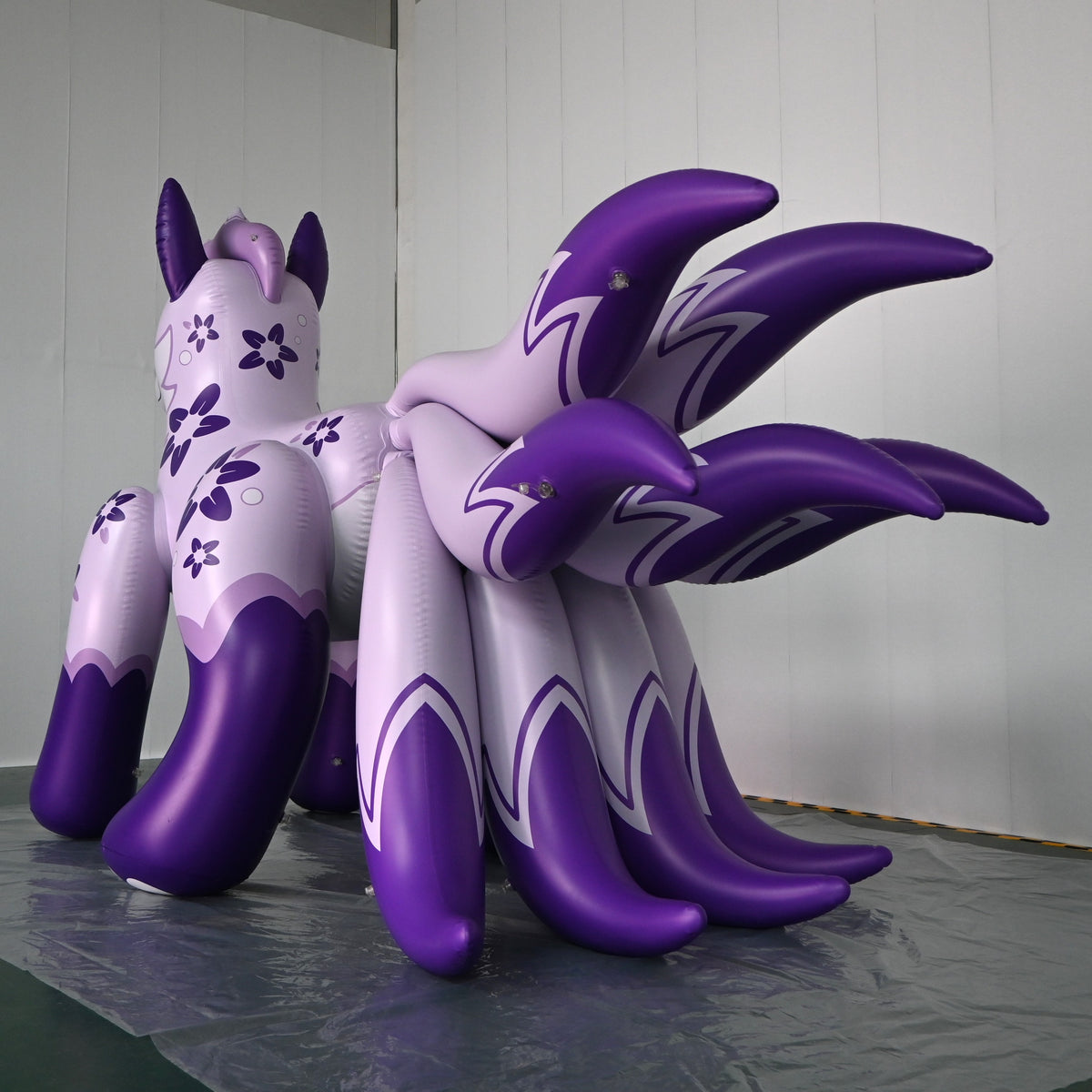 Kitsune Nine-Tailed Fox: 89" Tall Deluxe PVC Trim