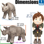 🦏 Inflatable Rhino