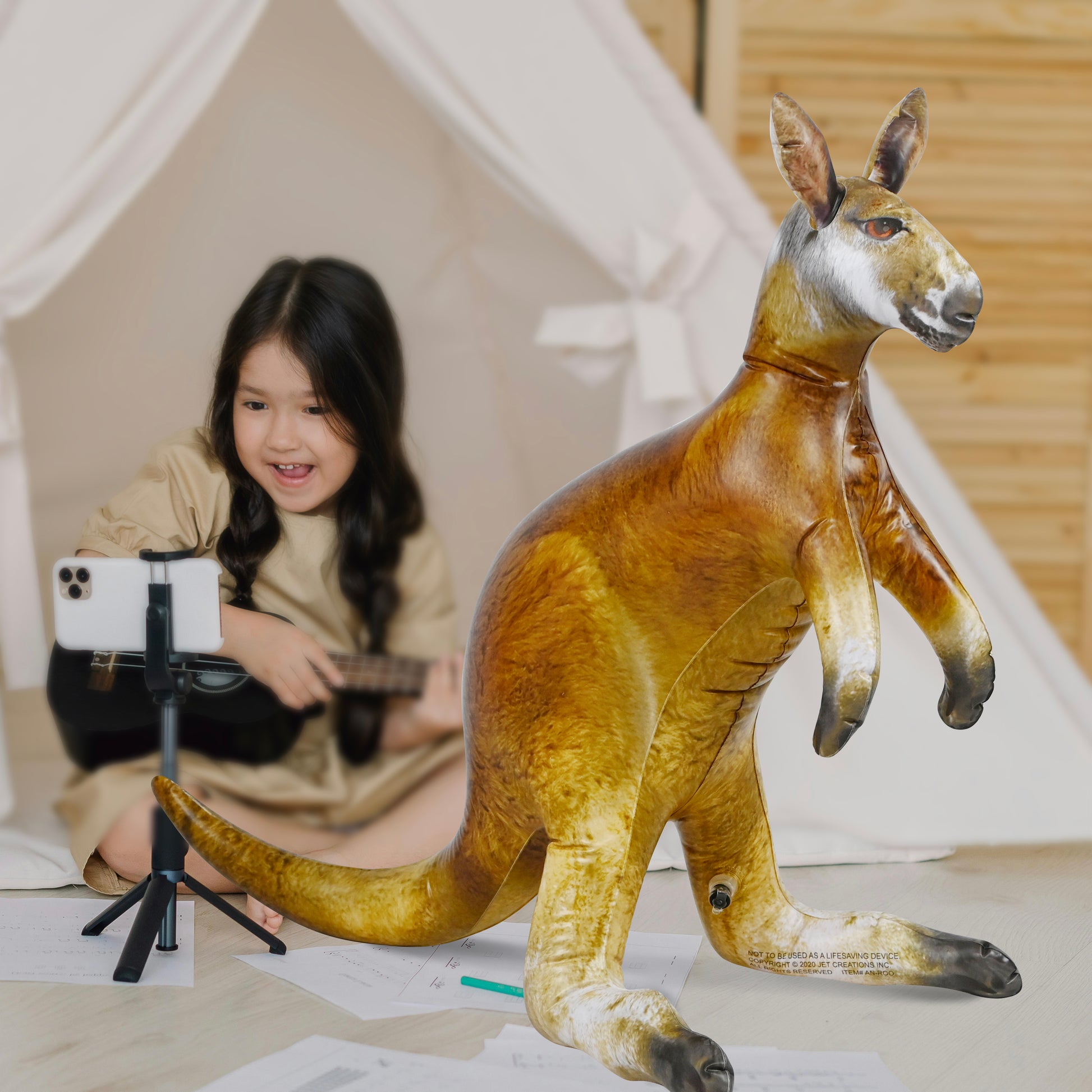 AN-ROO - 40" L Kangaroo - Decor