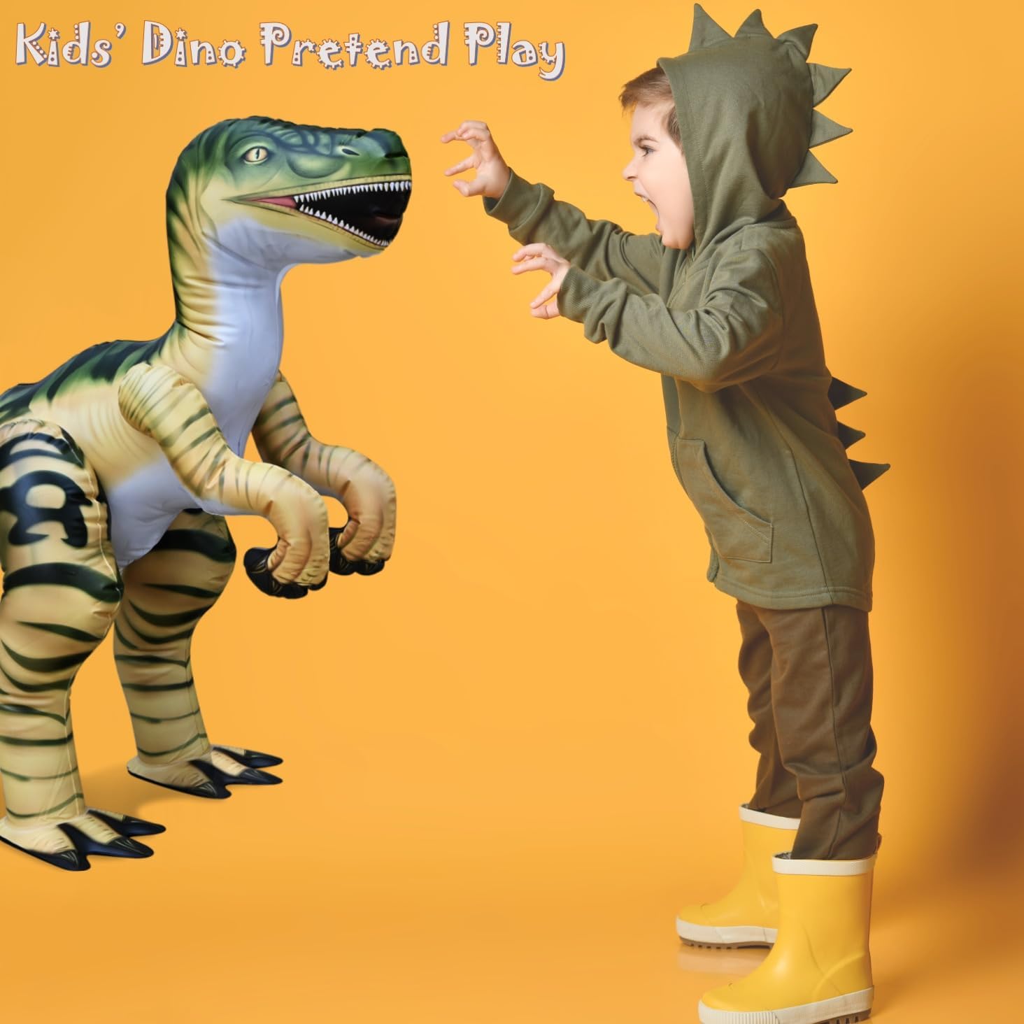 🦕 Inflatable Velociraptor