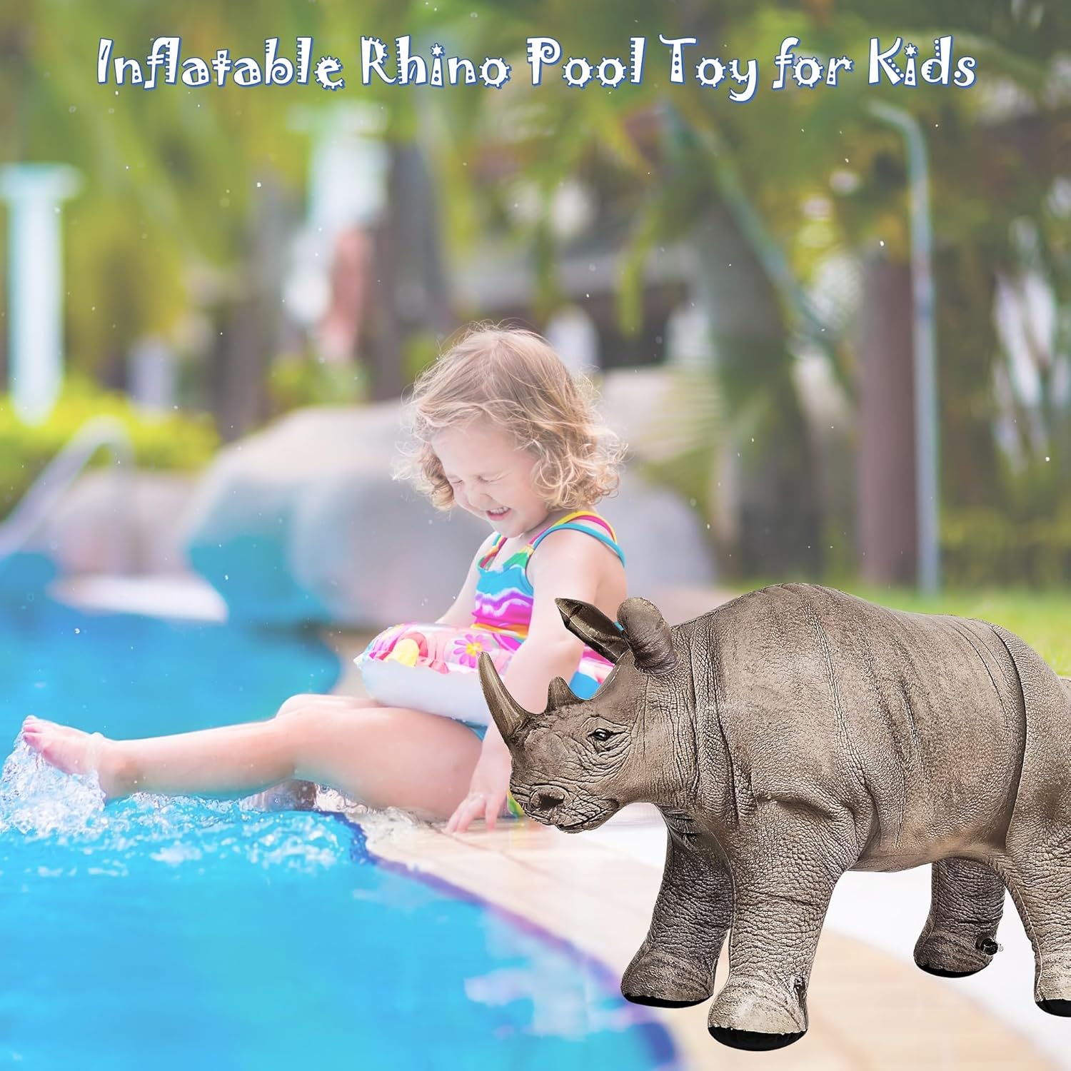 🦏 Inflatable Rhino