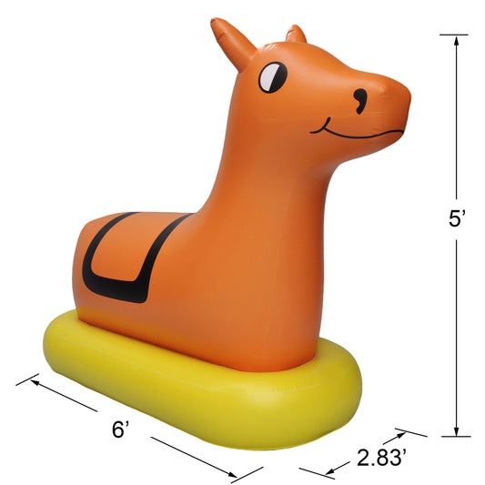 5'H Riding horse