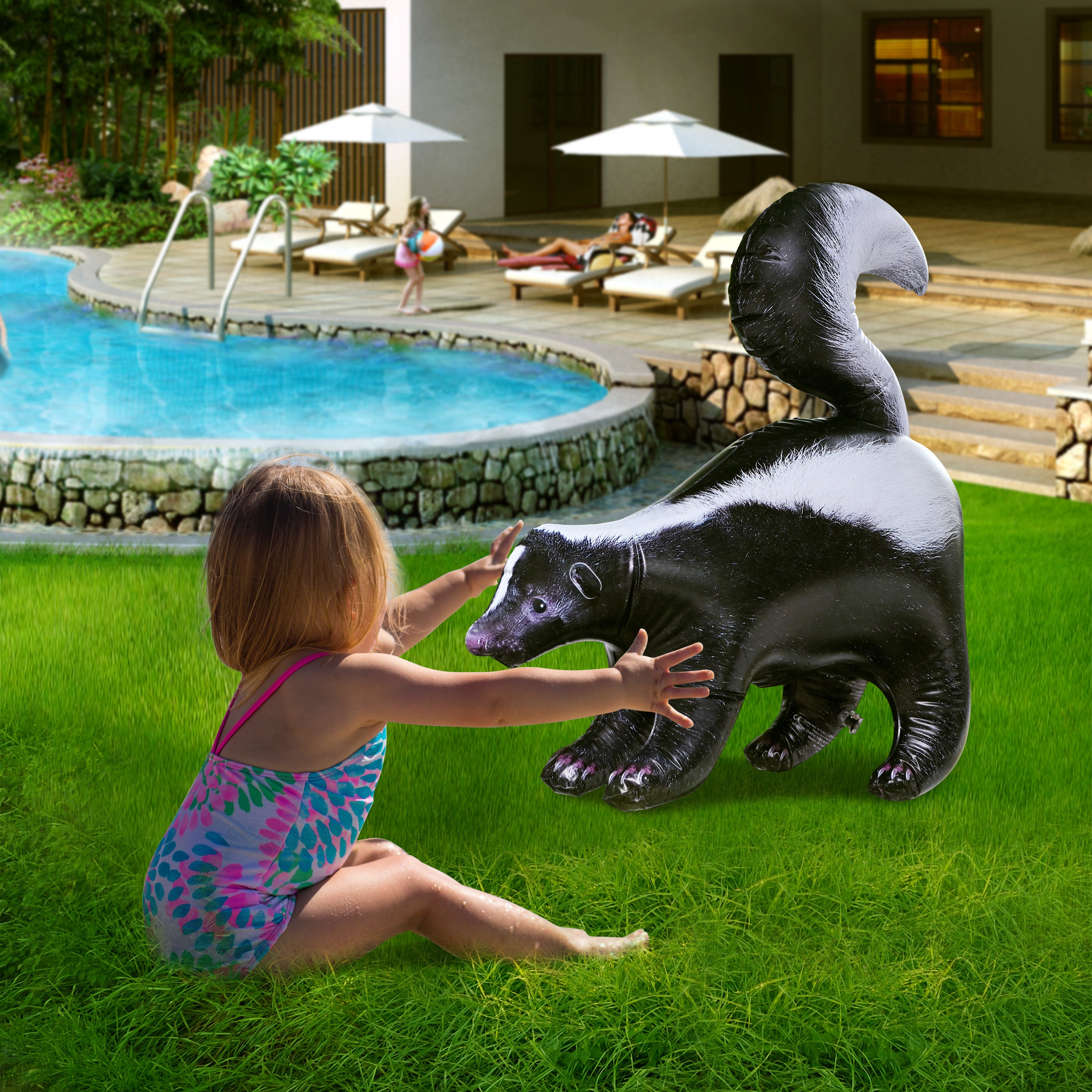 AN-SKUNK 30inch Skunk - decor