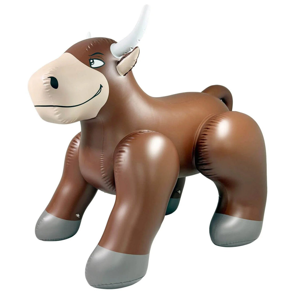 83” Inflatable Bull - Brown