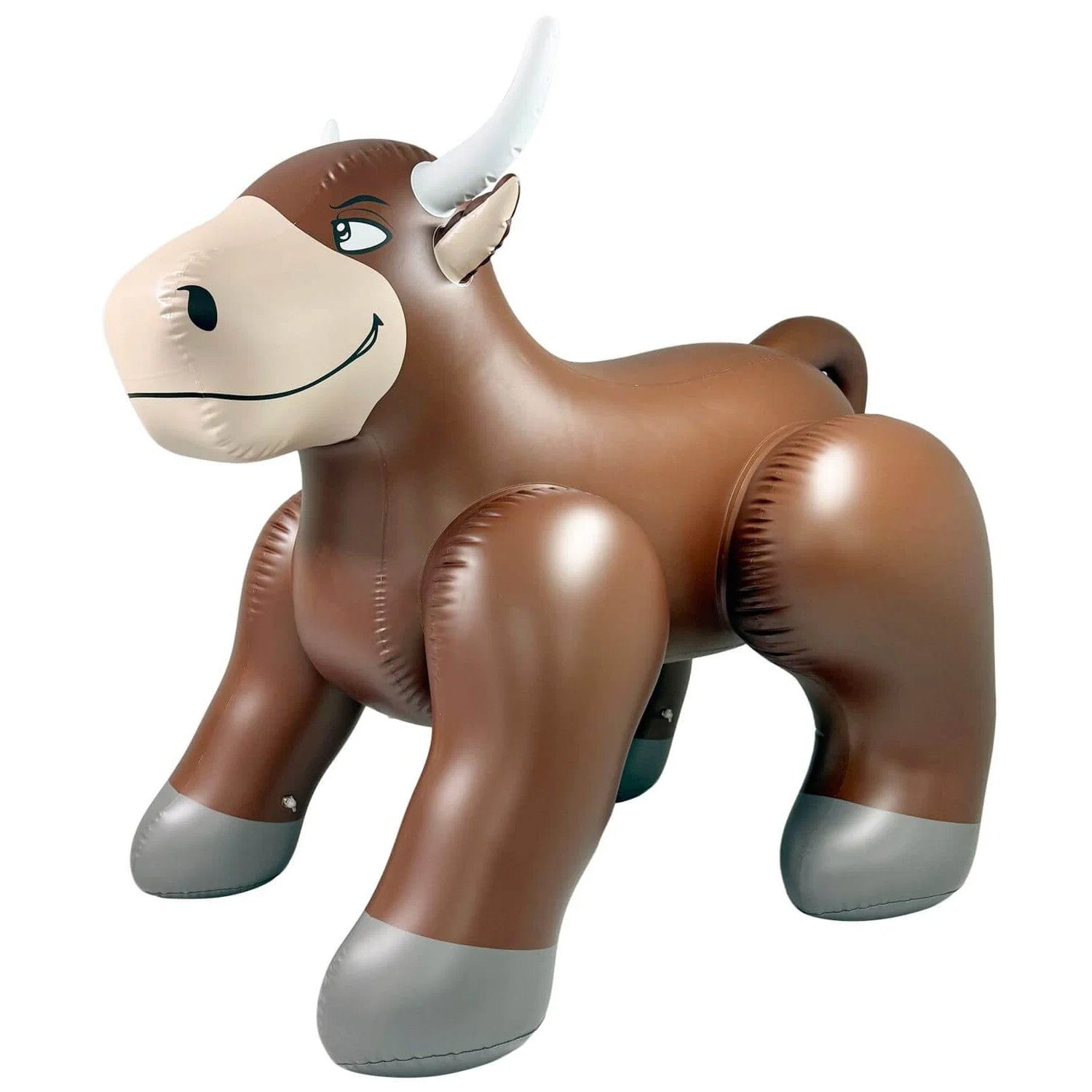83” Inflatable Bull - Brown