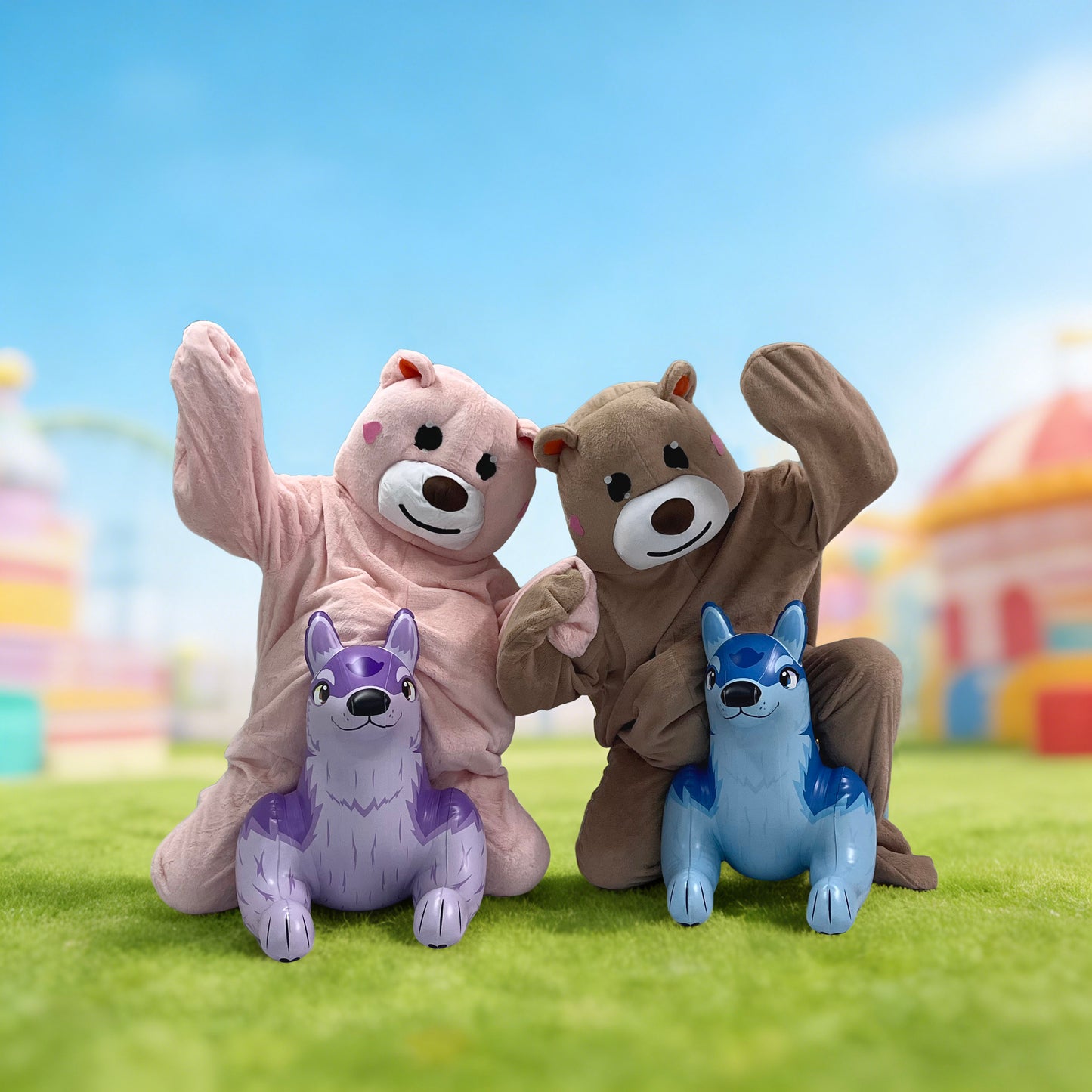 Jet Creations 4-Foot Inflatable German Shepherd — Now Available in 4 Colors!