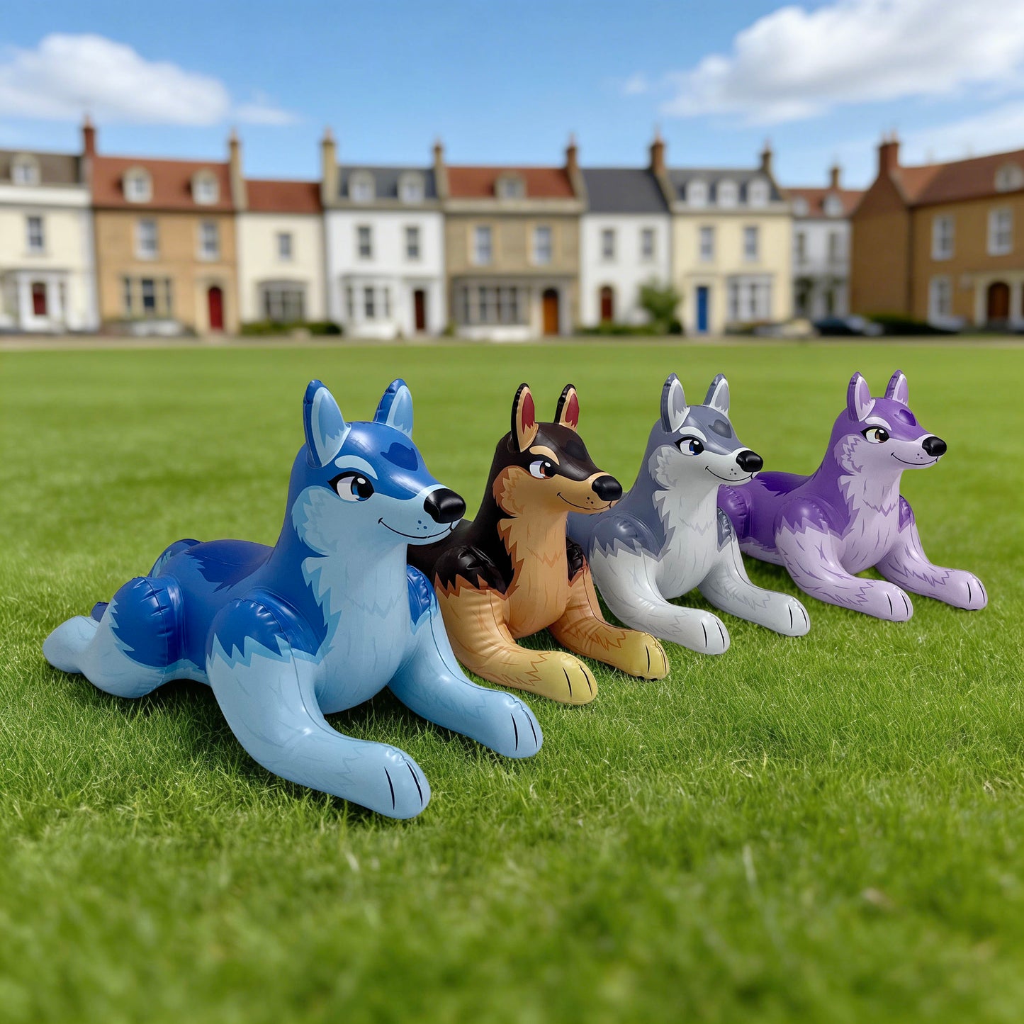 Jet Creations 4-Foot Inflatable German Shepherd — Now Available in 4 Colors!