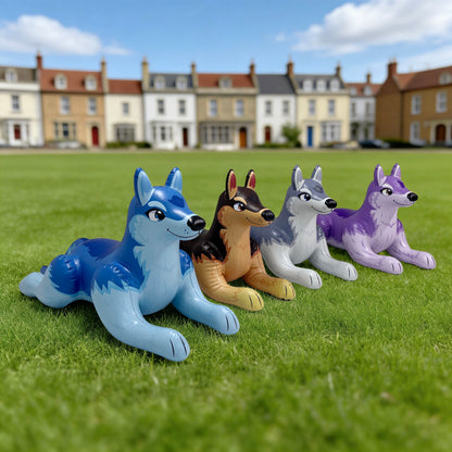 Jet Creations 4-Foot Inflatable German Shepherd — Now Available in 4 Colors!