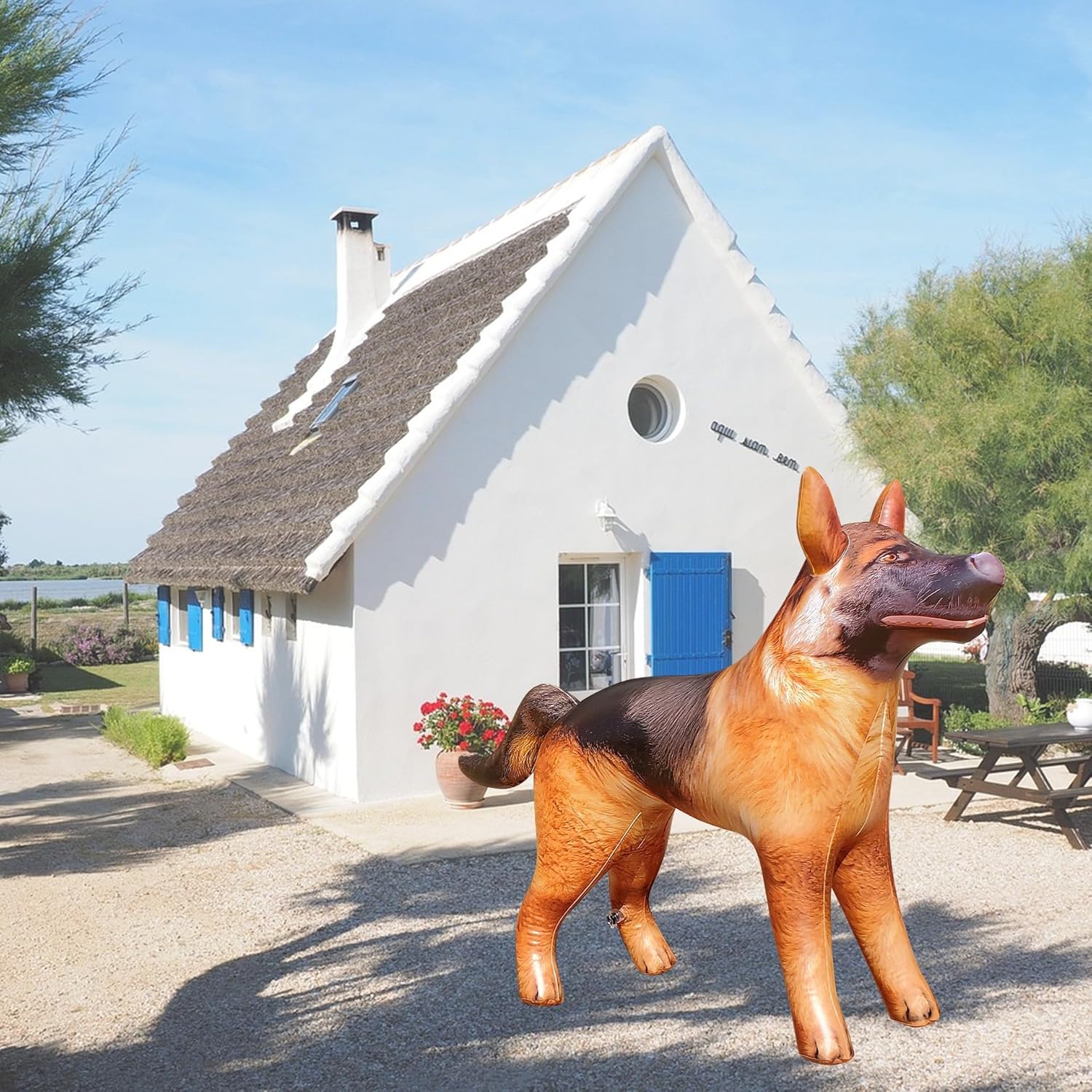 🐕 Inflatable German Shepherd