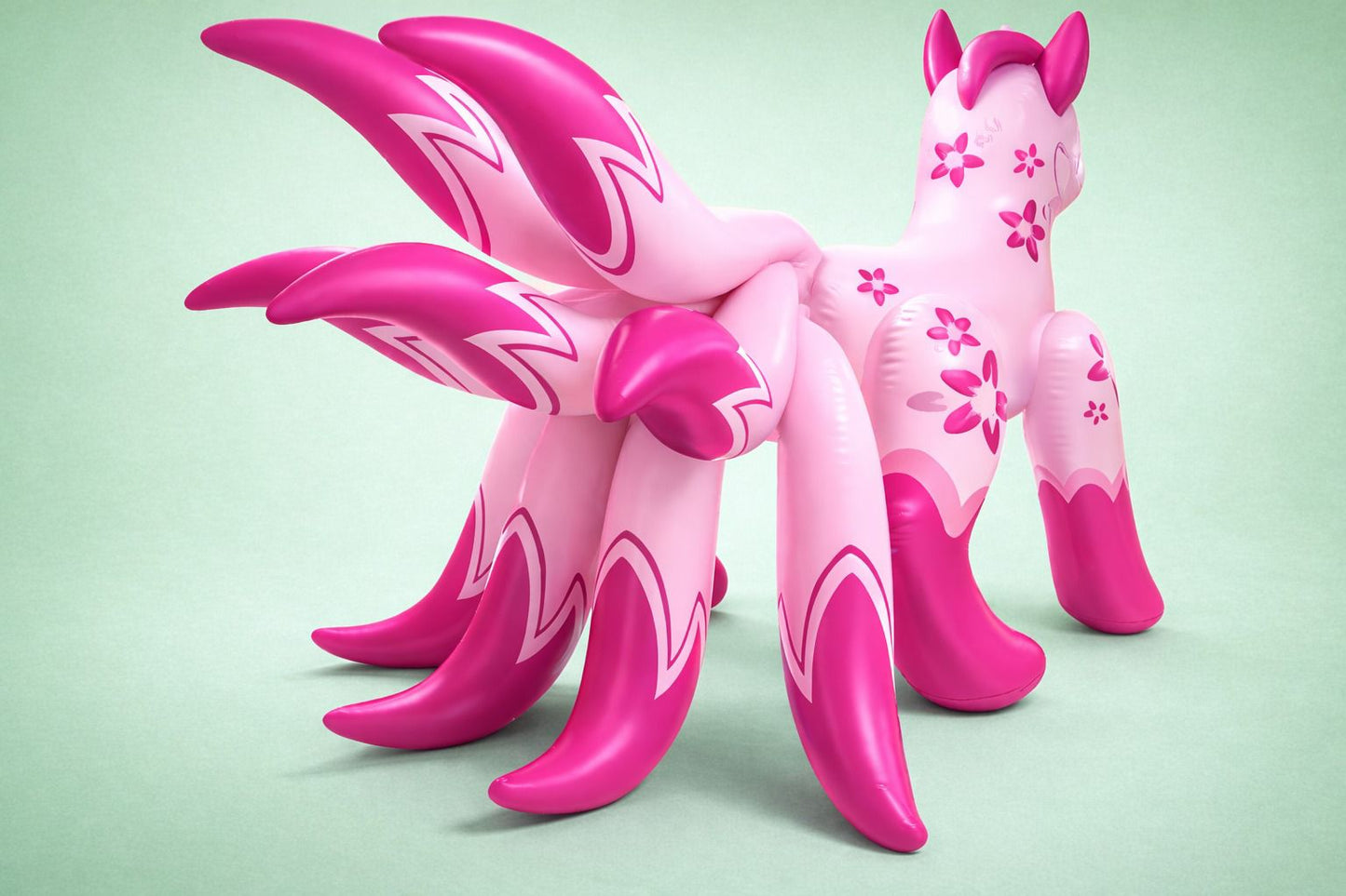 Kitsune Nine Tail 84" Tall