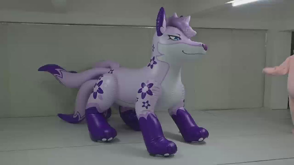 Kitsune Nine-Tailed Fox: 89" Tall Deluxe PVC Trim