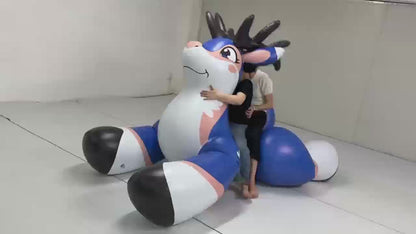 🦌 Blue Astrid Deer & Pink Buckey Deer –  Combo Set (Only 5 Sets Available)